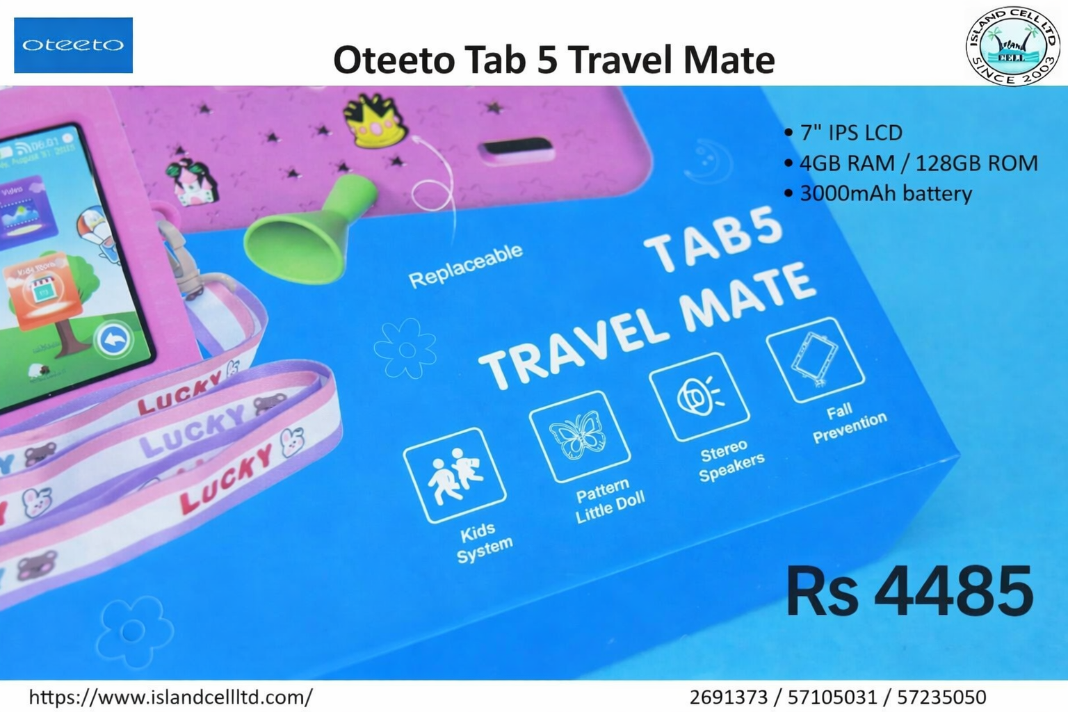 Oteeto Tab 5 Travel Mate